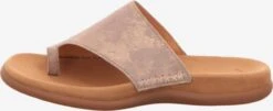 Gabor Slippers Teenslipper Dames Donkerbeige
