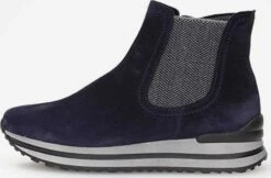 Gabor Enkellaarsjes Chelsea Boots Dames Blauw