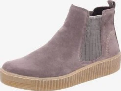 Gabor Enkellaarsjes Chelsea Boots Dames Taupe
