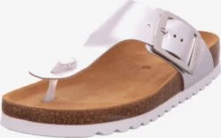 Gabor Slippers Teenslipper Dames Zilver