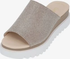 Gabor Plateau Sandalen Muiltjes 24.613 Dames Grijs