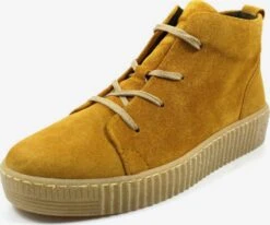 Gabor Veterschoenen Veterschoen Dames Goudgeel