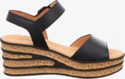 Gabor Sandalen Met Hak Sandalen Met Riem Dames Sand / Zwart -Aanbiedingen Gabor Winkel 1e7a82faaccb7920e66120863be715a4