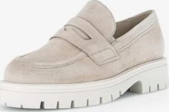 Gabor Loafers Instappers Dames Beige