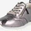 Gabor Fashion Sneakers Sneakers Laag Dames Zilver