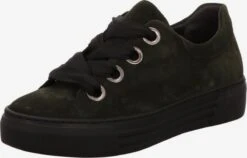 Gabor Casual Sneakers Sneakers Laag Dames Donkergroen