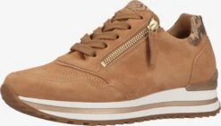 Gabor Fashion Sneakers Sneakers Laag Dames Lichtbruin