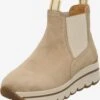 Gabor Enkellaarsjes Chelsea Boots Dames Beige -Aanbiedingen Gabor Winkel 46a7206441eff419a7a226f14d4015fc