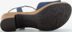 Gabor Sandalen Met Hak Sandaal Dames Blauw -Aanbiedingen Gabor Winkel 52cf8d5bdb90f8e8754e7d80f41cd827