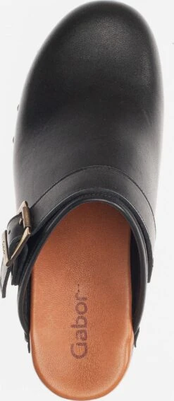 Gabor Sandalen Met Hak Clogs Dames Zwart -Aanbiedingen Gabor Winkel 5478d23206b05c13519da8c96057c35a