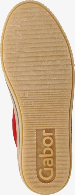 Gabor Hoge Sneakers Sneakers Hoog Dames Vuurrood -Aanbiedingen Gabor Winkel 57eee0dd4dc8386dc062ee226a708b3f