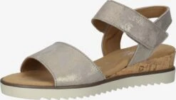 Gabor Sandalen Met Hak Sandaal Dames Zilvergrijs