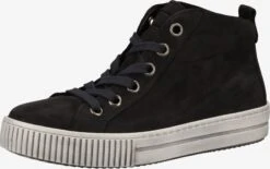 Gabor Hoge Sneakers Sneakers Hoog Dames Blauw / Donkerblauw