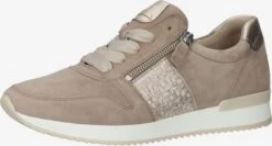 Gabor Fashion Sneakers Sneakers Laag Dames Donkerbeige