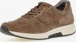 Gabor Veterschoenen Sportieve Veterschoen Dames Bruin