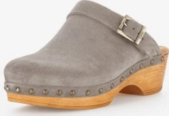 Gabor Sandalen Met Hak Clogs Dames Taupe