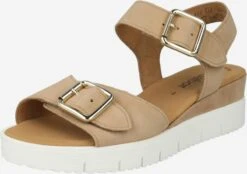 Gabor Sandalen Met Hak Sandaal Dames Donkerbeige