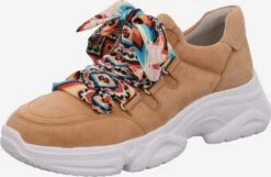 Gabor Fashion Sneakers Sneakers Laag Dames Donkerbeige