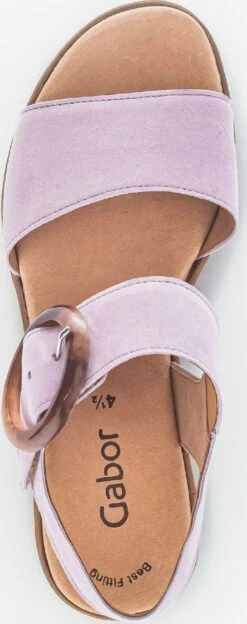 Gabor Sandalen Met Hak Sandaal Dames Pastellila -Aanbiedingen Gabor Winkel 74e380842858df225b2d2567134827c4