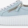 Gabor Casual Sneakers Sneakers Laag Dames Lichtblauw -Aanbiedingen Gabor Winkel 75bbfeb0b959dd941f65173be4cbfb70