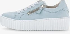 Gabor Casual Sneakers Sneakers Laag Dames Lichtblauw