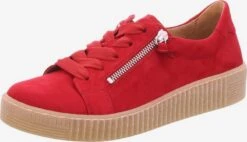 Gabor Casual Sneakers Sneakers Laag Dames Lichtrood