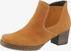 Gabor Enkellaarsjes Chelsea Boots Athen Dames Curry