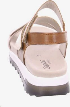 Gabor Sandalen & Slippers Sandaal Dames Bruin / Pastelroze / Lichtroze -Aanbiedingen Gabor Winkel 896418383fed4faf49bde4c06c3e28f2