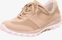 Gabor Veterschoenen Sportieve Veterschoen Dames Beige