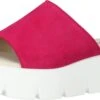 Gabor Plateau Sandalen Muiltjes Dames Fuchsia