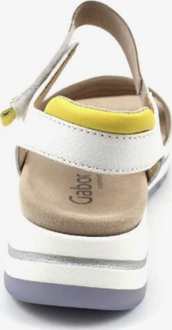 Gabor Sandalen Met Hak Sandaal Dames Wit -Aanbiedingen Gabor Winkel 91621ce626c2b43728968931bbb019a0