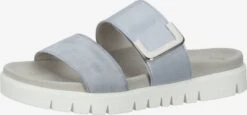 Gabor Plateau Sandalen Muiltjes Dames Lichtblauw