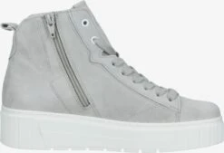 Gabor Hoge Sneakers Sneakers Hoog Dames Lichtgrijs -Aanbiedingen Gabor Winkel 9de7cdb7b84b871b260f0c745569b684