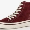 Gabor Hoge Sneakers Sneakers Hoog Dames Donkerrood -Aanbiedingen Gabor Winkel aee201b81652d41622cabdc1ef23a051