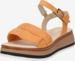 Gabor Sandalen Met Hak Sandaal Dames Abrikoos