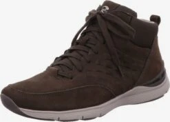 Gabor Enkellaarsjes Veterlaarsjes Dames Antraciet