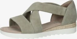 Gabor Sandalen Met Hak Sandalen Met Riem Dames Olijfgroen