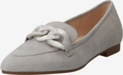 Gabor Loafers Instappers Dames Zilvergrijs / Lichtgrijs