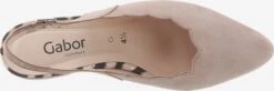 Gabor Pumps & Hakken Slingpumps Dames Lichtbeige -Aanbiedingen Gabor Winkel cdbcb370358762481ee3130c74463459