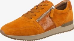Gabor Fashion Sneakers Sneakers Laag Dames Goudgeel