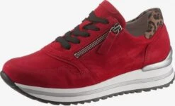 Gabor Fashion Sneakers Sneakers Laag Dames Donkerrood