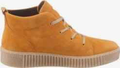 Gabor Enkellaarsjes Veterlaarsjes Dames Geel -Aanbiedingen Gabor Winkel db1feac65105b595f683844b49a44880