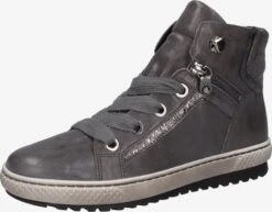 Gabor Hoge Sneakers Sneakers Hoog Dames Donkergrijs