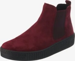 Gabor Enkellaarsjes Chelsea Boots Dames Bloedrood