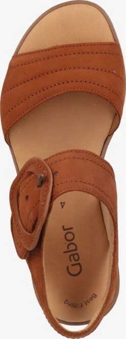 Gabor Sandalen Met Hak Sandaal Dames Bruin -Aanbiedingen Gabor Winkel ddd0b27b41f93464bd9baf0c1c7a9758