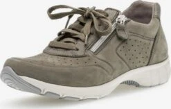 Gabor Running Sneakers Sneakers Laag Dames Olijfgroen