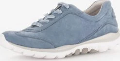 Gabor Veterschoenen Sportieve Veterschoen Dames Blauw / Duifblauw