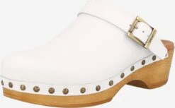 Gabor Sandalen Met Hak Clogs Dames Wit