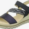 Gabor Sandalen Met Hak Sandalen Met Riem Dames Navy