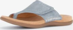 Gabor Slippers Teenslipper Dames Blauw
